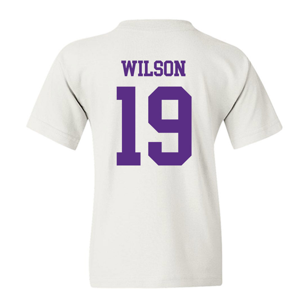 NU - NCAA Men's Soccer : Antonio Wilson - Youth T-Shirt-1