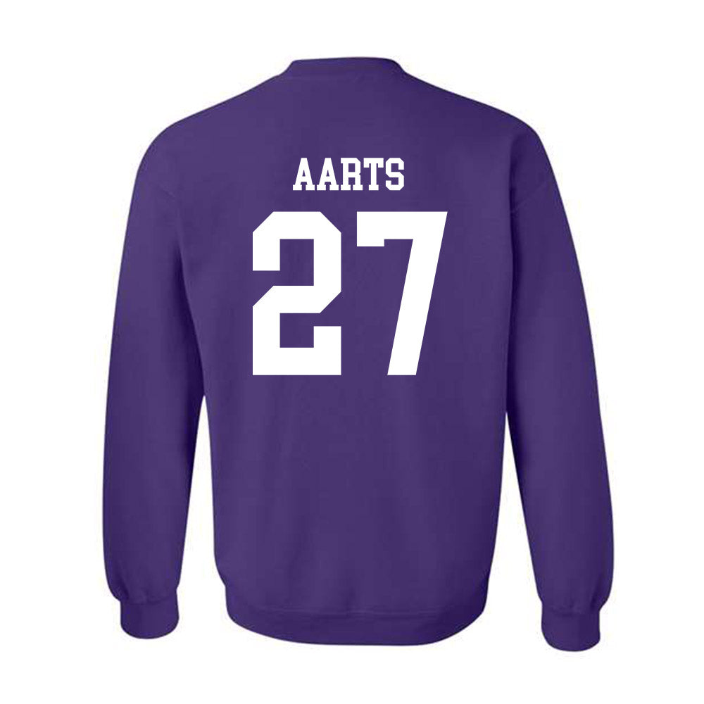 NU - NCAA Baseball : Carter Aarts - Crewneck Sweatshirt-1