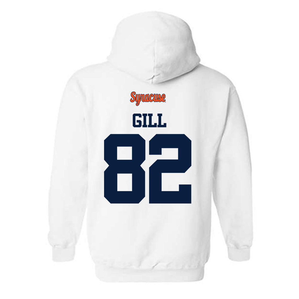 Syracuse - NCAA Football : Darrell Gill - Classic Shersey Hooded Sweatshirt-1