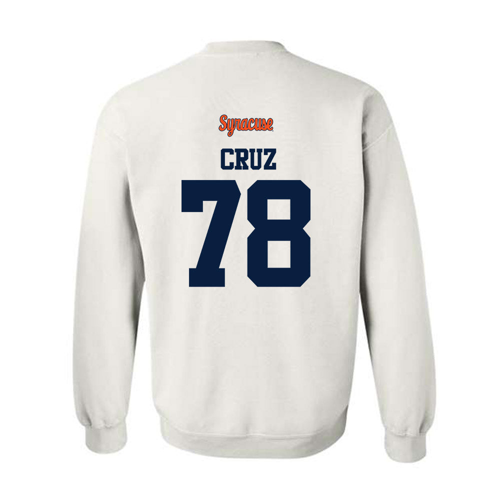 Syracuse - NCAA Football : Joe Cruz - Classic Shersey Crewneck Sweatshirt-1
