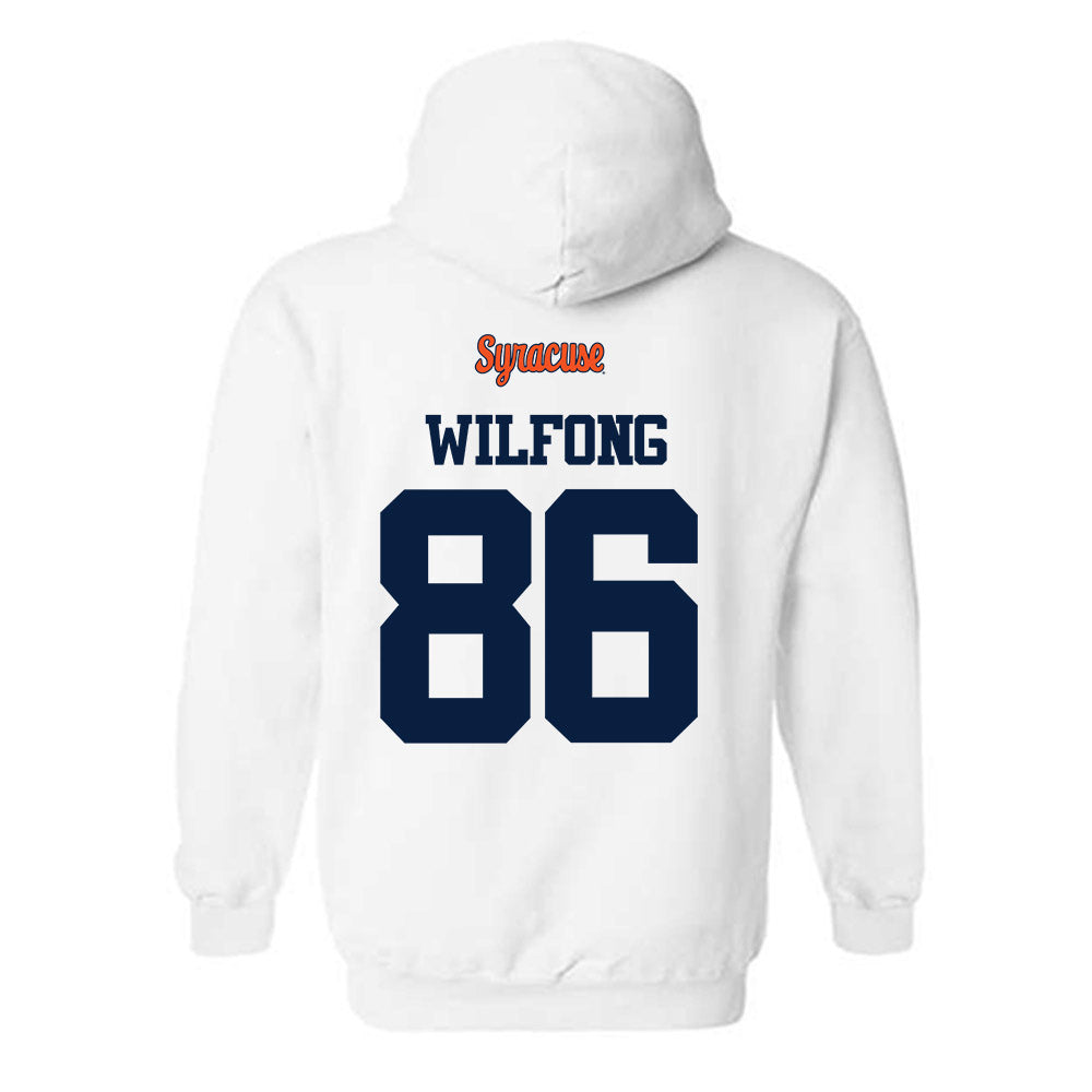 Syracuse - NCAA Football : Terrell Wilfong - Classic Shersey Hooded Sweatshirt-1