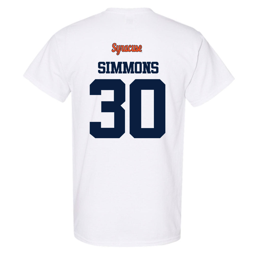 Syracuse - NCAA Football : Chase Simmons - Classic Shersey T-Shirt-1