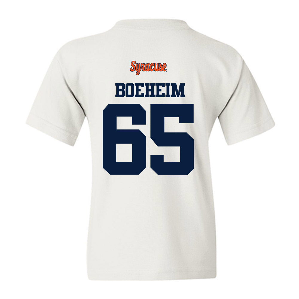 Syracuse - NCAA Football : Adam Boeheim - Classic Shersey Youth T-Shirt-1