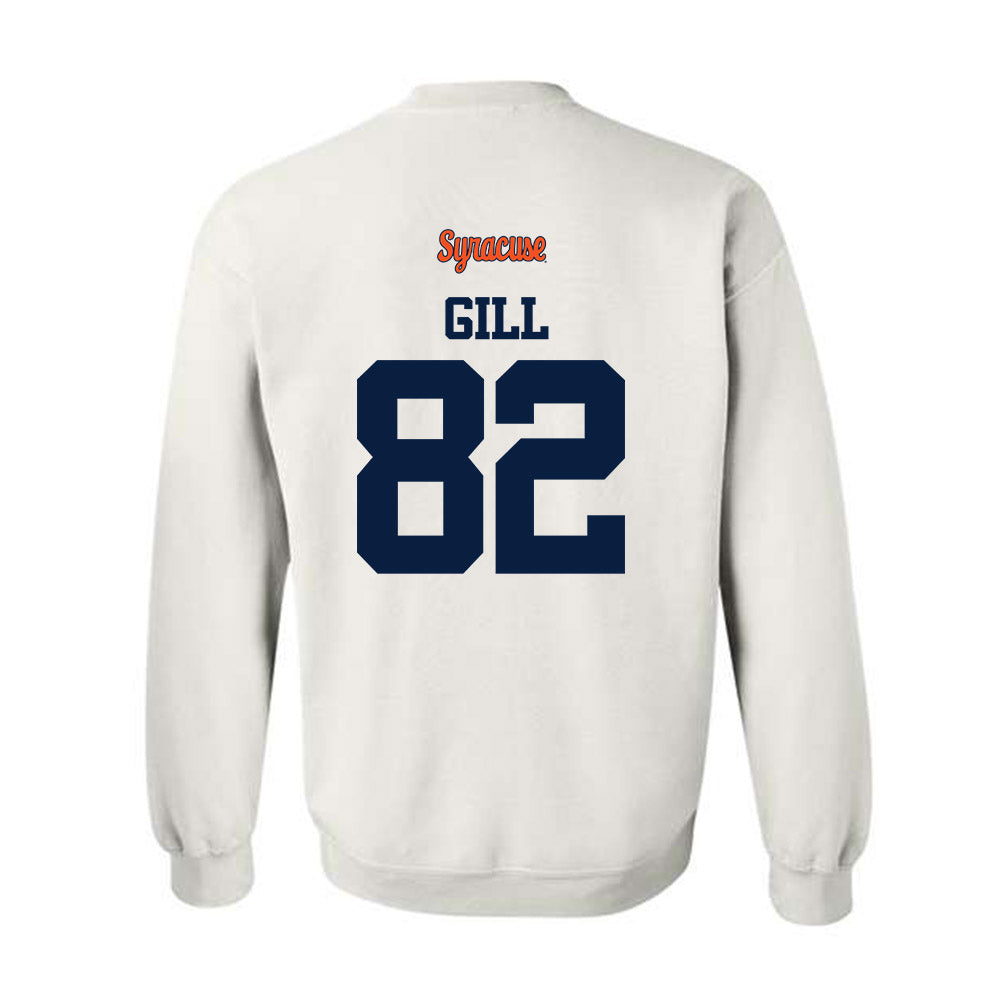 Syracuse - NCAA Football : Darrell Gill - Classic Shersey Crewneck Sweatshirt-1