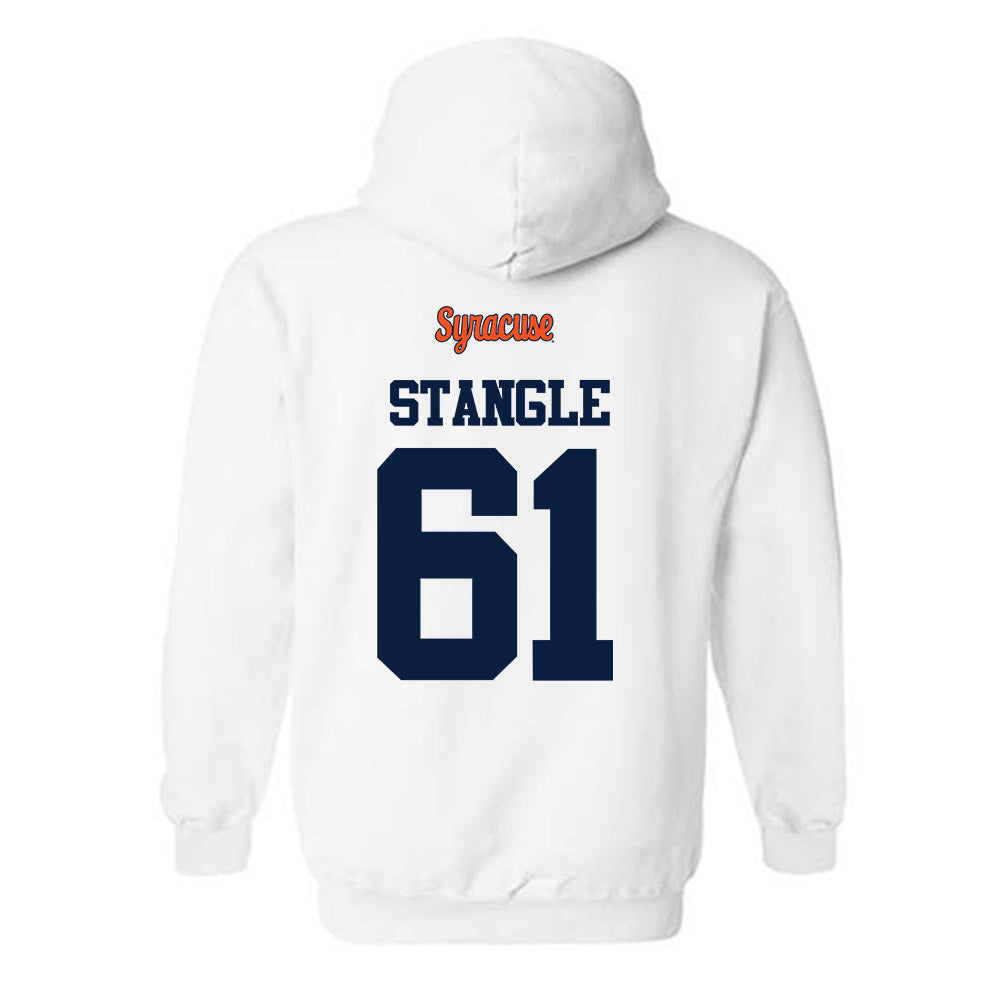 Syracuse - NCAA Football : Ethan Stangle - Classic Shersey Hooded Sweatshirt-1