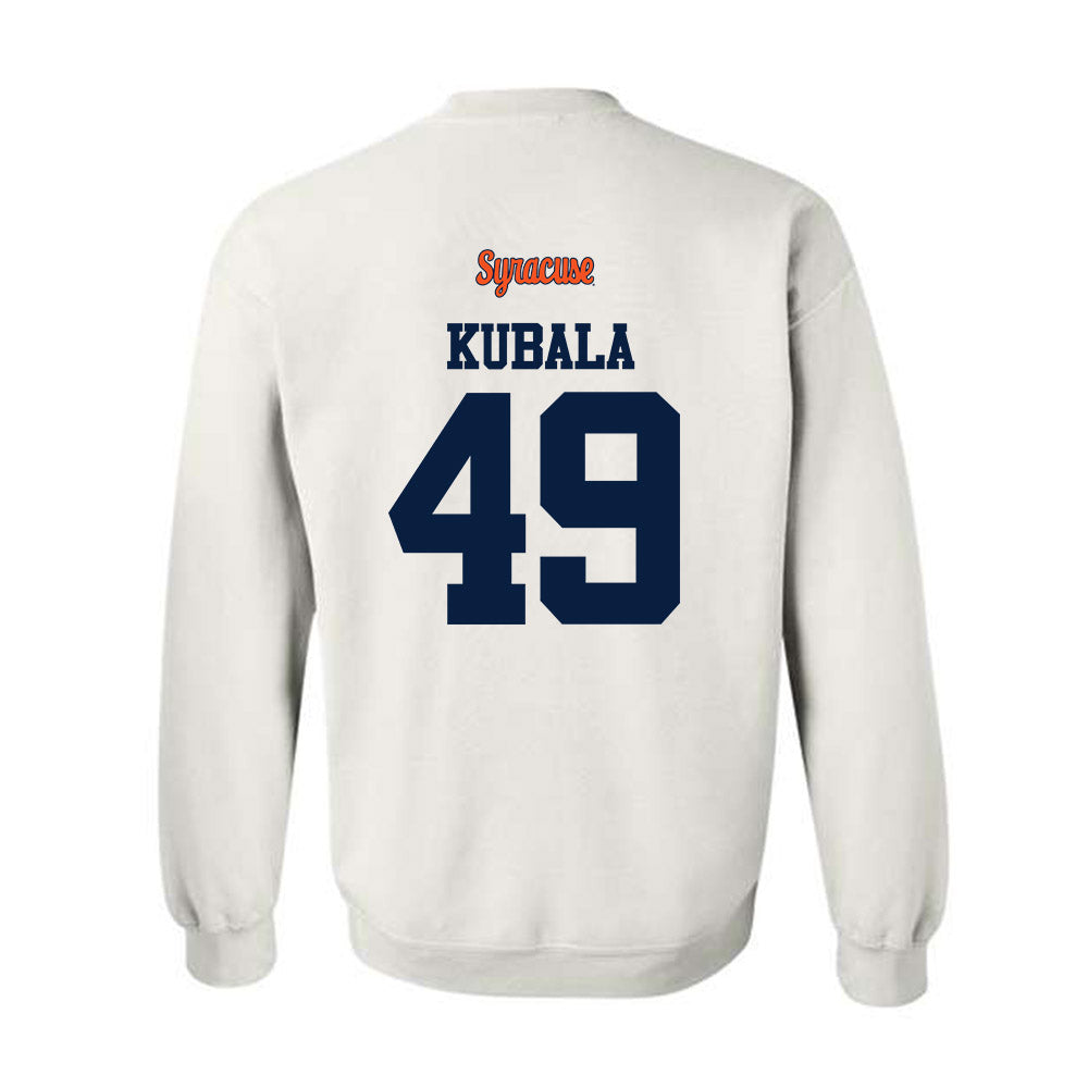 Syracuse - NCAA Football : Joshua Kubala - Classic Shersey Crewneck Sweatshirt-1