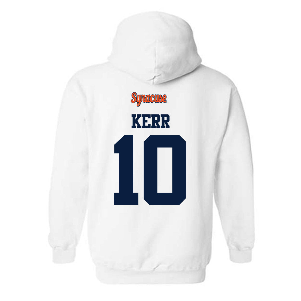 Syracuse - NCAA Football : Davien Kerr - Classic Shersey Hooded Sweatshirt-1
