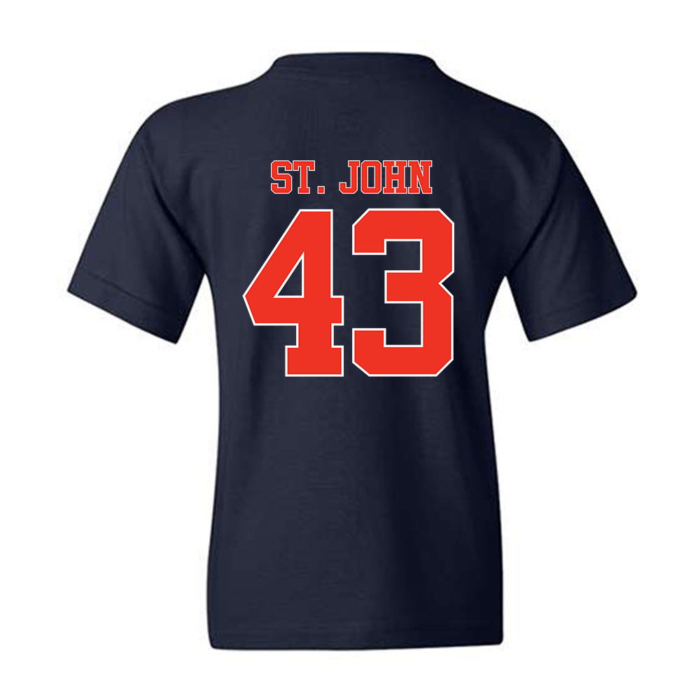 Syracuse - NCAA Football : Garvin St. John - Classic Shersey Youth T-Shirt-1