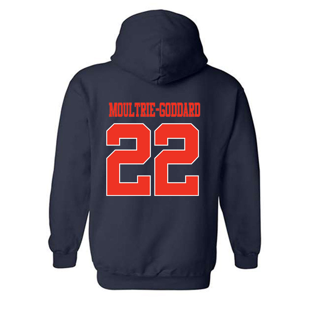 Syracuse - NCAA Football : Zyian Moultrie-Goddard - Classic Shersey Hooded Sweatshirt-1