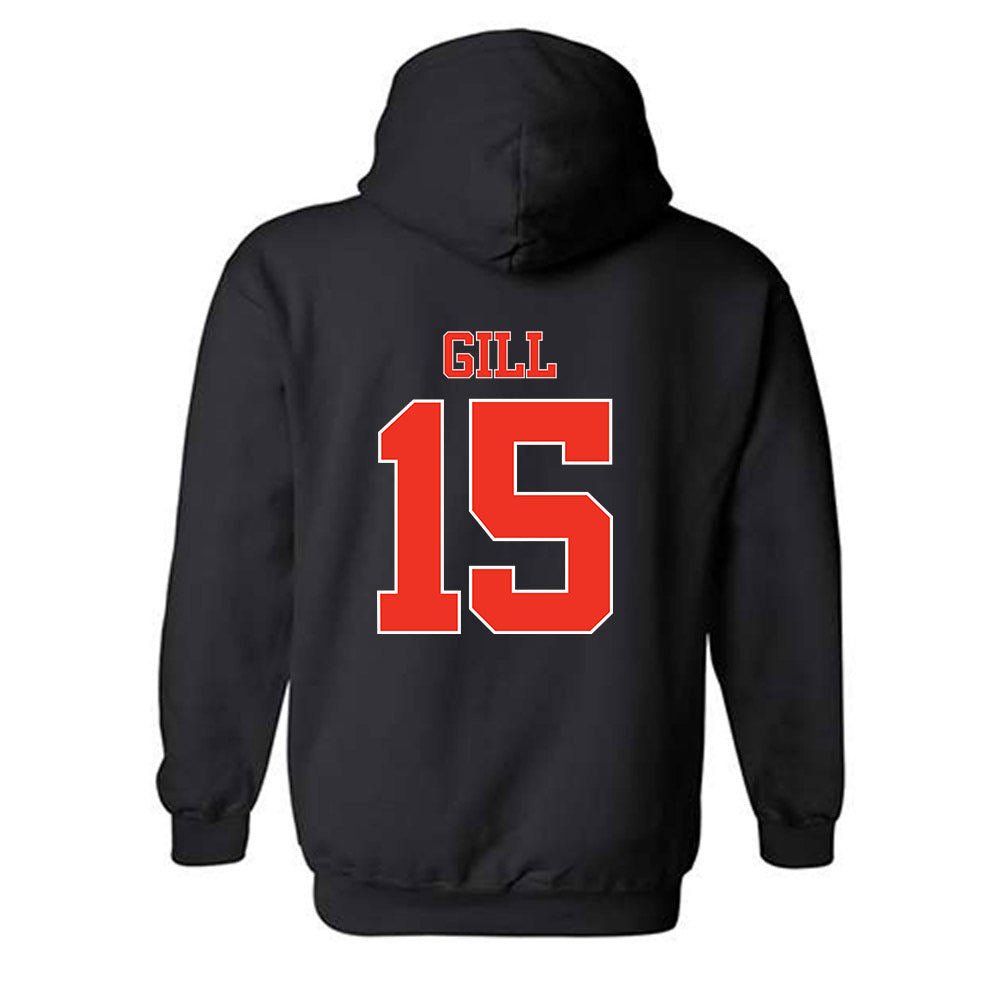 Syracuse - NCAA Football : Darrell Gill - Classic Shersey Hooded Sweatshirt-1