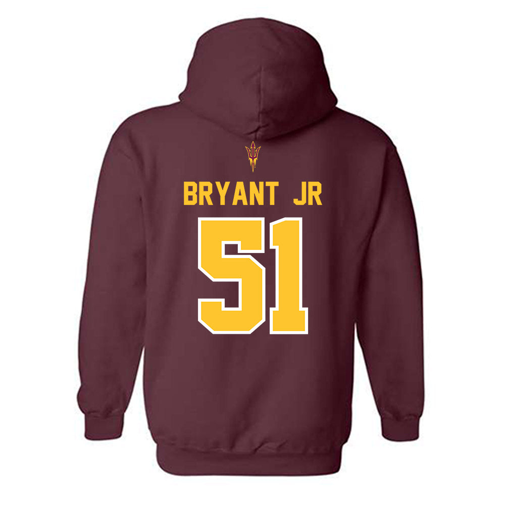 Arizona State - NCAA Football : Desean Bryant Jr - Big12 Championship Hooded Sweatshirt-1