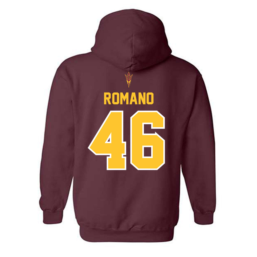 Arizona State - NCAA Football : Tommy Romano - Big12 Championship Hooded Sweatshirt-1