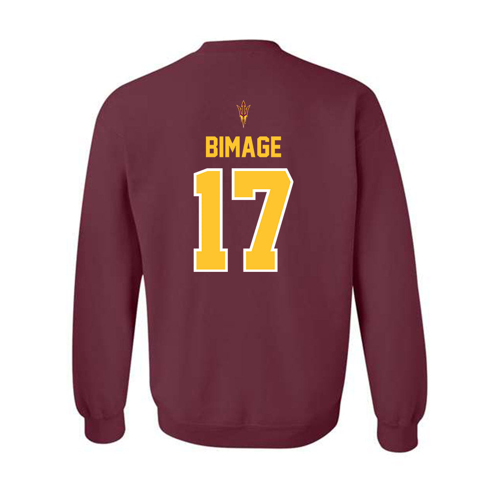 Arizona State - NCAA Football : Rodney Bimage - Big12 Championship Crewneck Sweatshirt-1
