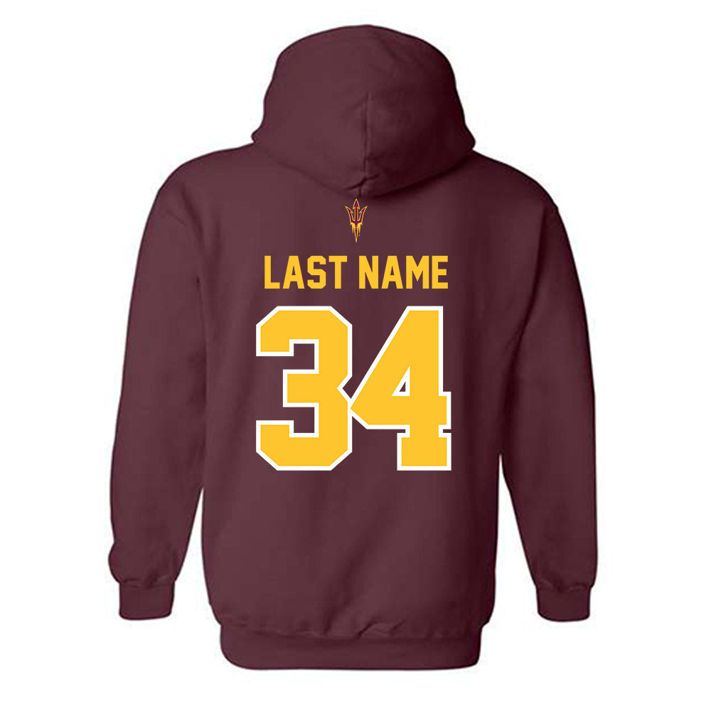 Arizona State - NCAA Football : Matthew McKenzie - Big12 Championship Hooded Sweatshirt-1