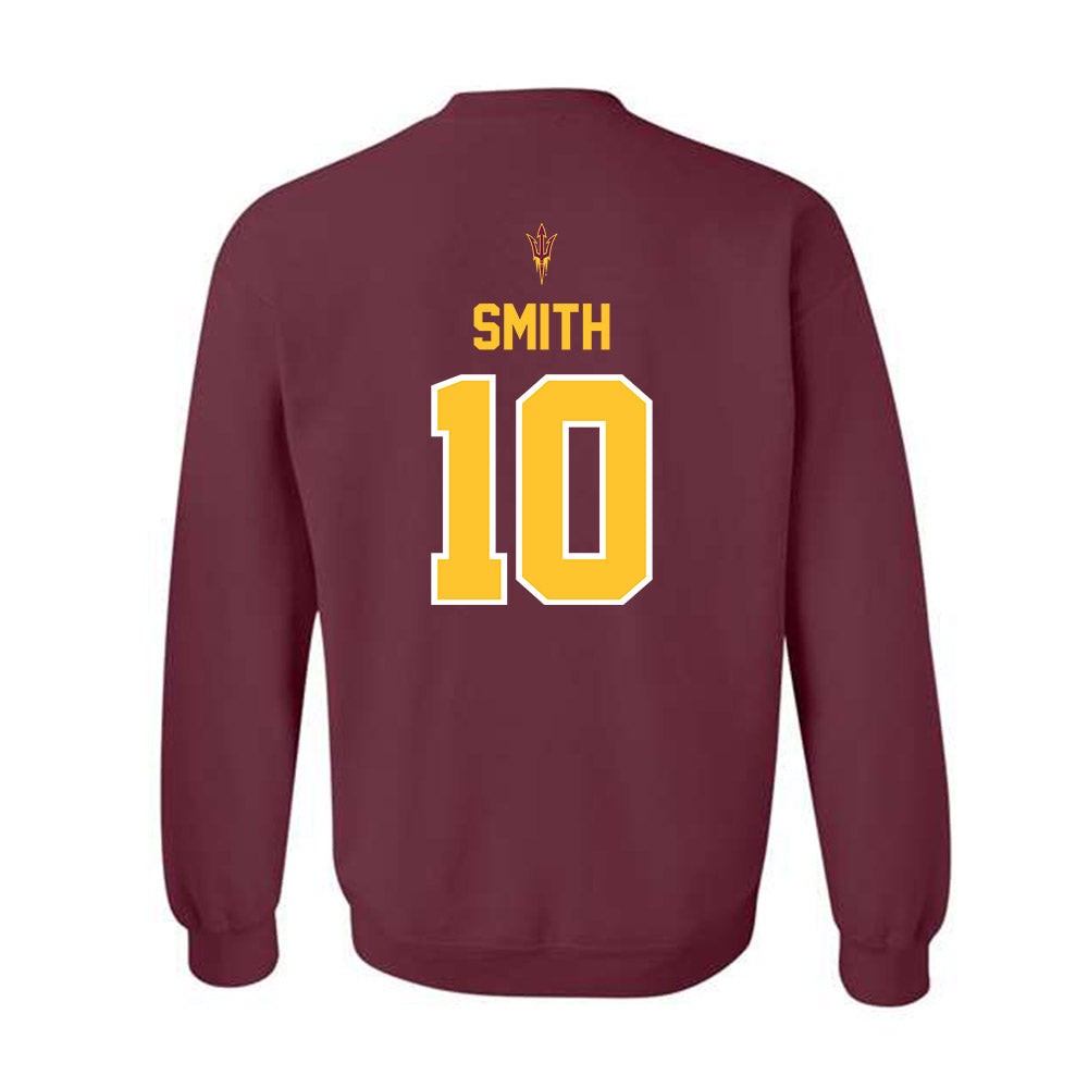 Arizona State - NCAA Football : Clayton Smith - Big12 Championship Crewneck Sweatshirt-1