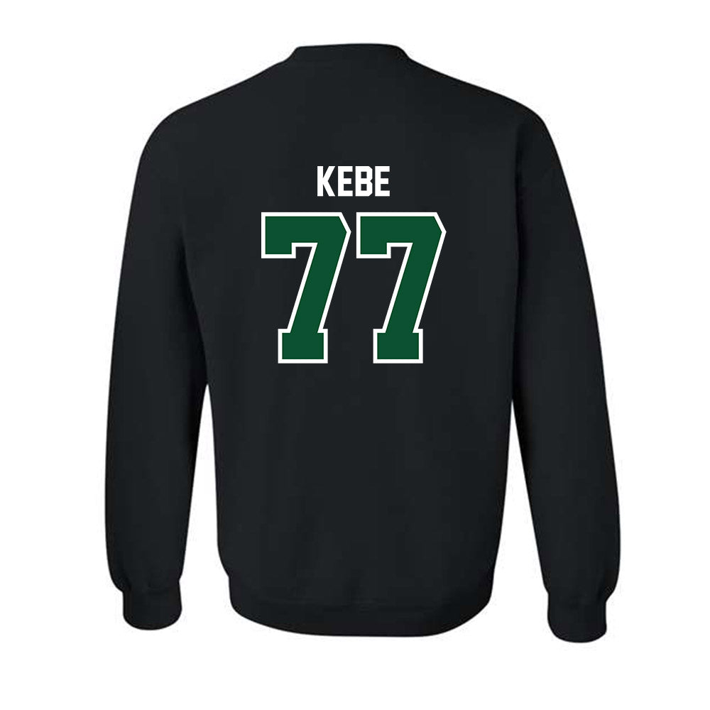 Ohio - NCAA Football : Ibrahim Kebe - MAC Championship Crewneck Sweatshirt-1