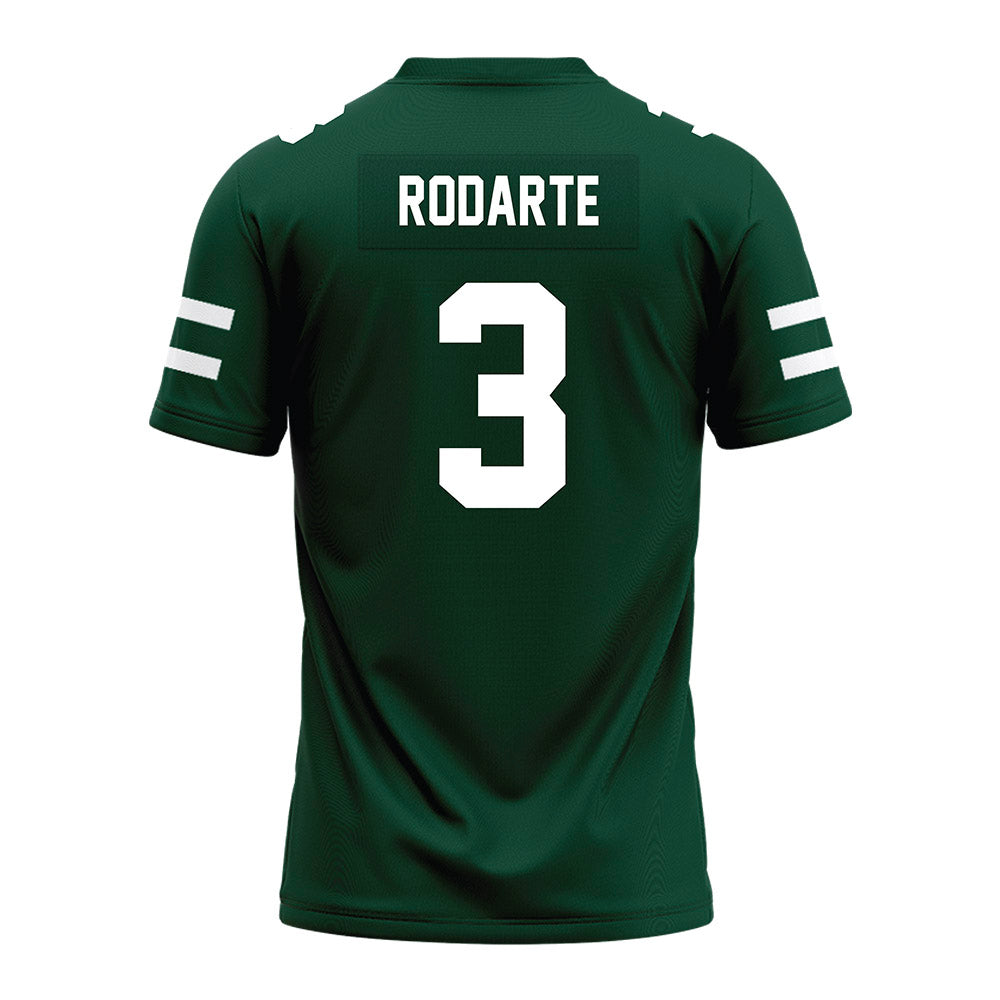 Ohio - NCAA Football : Max Rodarte - MAC Green Premium Football Jersey-1