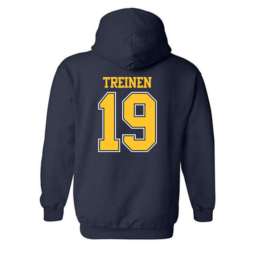 UCI - NCAA Men's Soccer : Brady Treinen - Classic Shersey Hooded Sweatshirt-1
