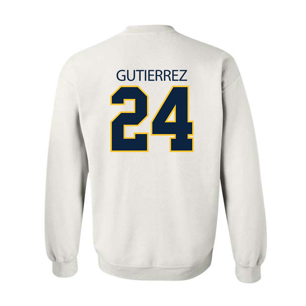 UCI - NCAA Baseball : Agustin Gutierrez - Classic Shersey Crewneck Sweatshirt-1