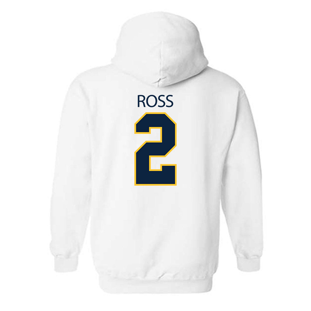 UCI - NCAA Baseball : Jack Ross - Classic Shersey Hooded Sweatshirt-1
