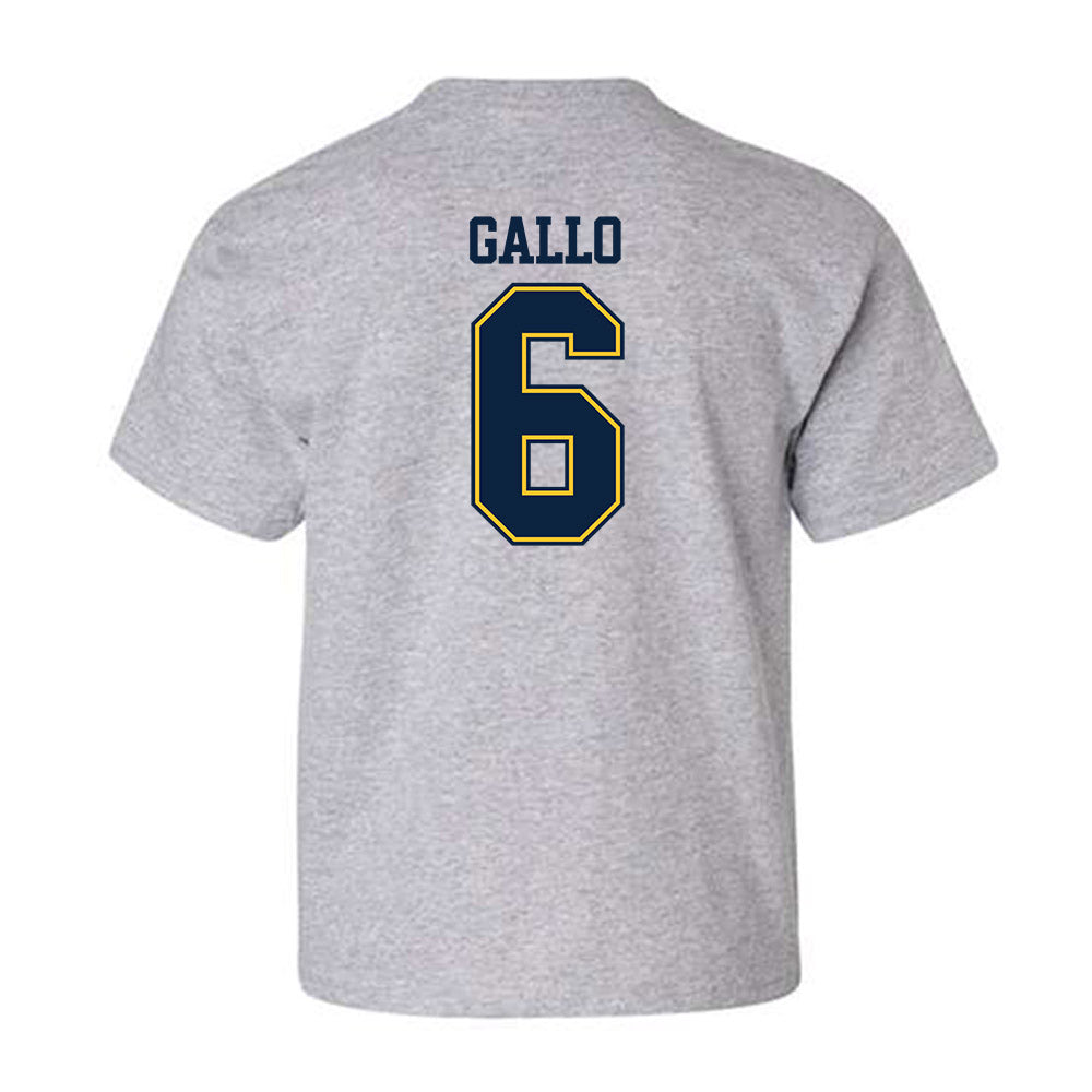 UCI - NCAA Men's Soccer : Cristian Gallo - Classic Shersey Youth T-Shirt-1