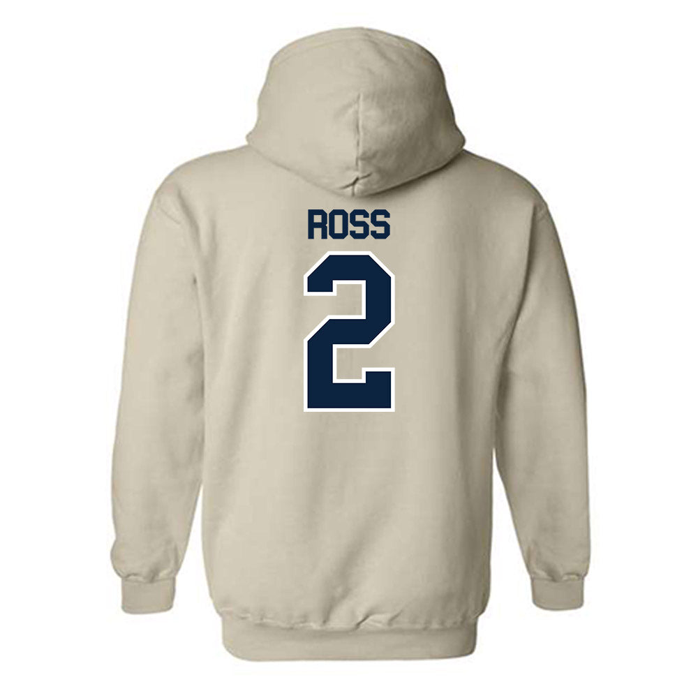 UCI - NCAA Baseball : Jack Ross - Classic Shersey Hooded Sweatshirt-1