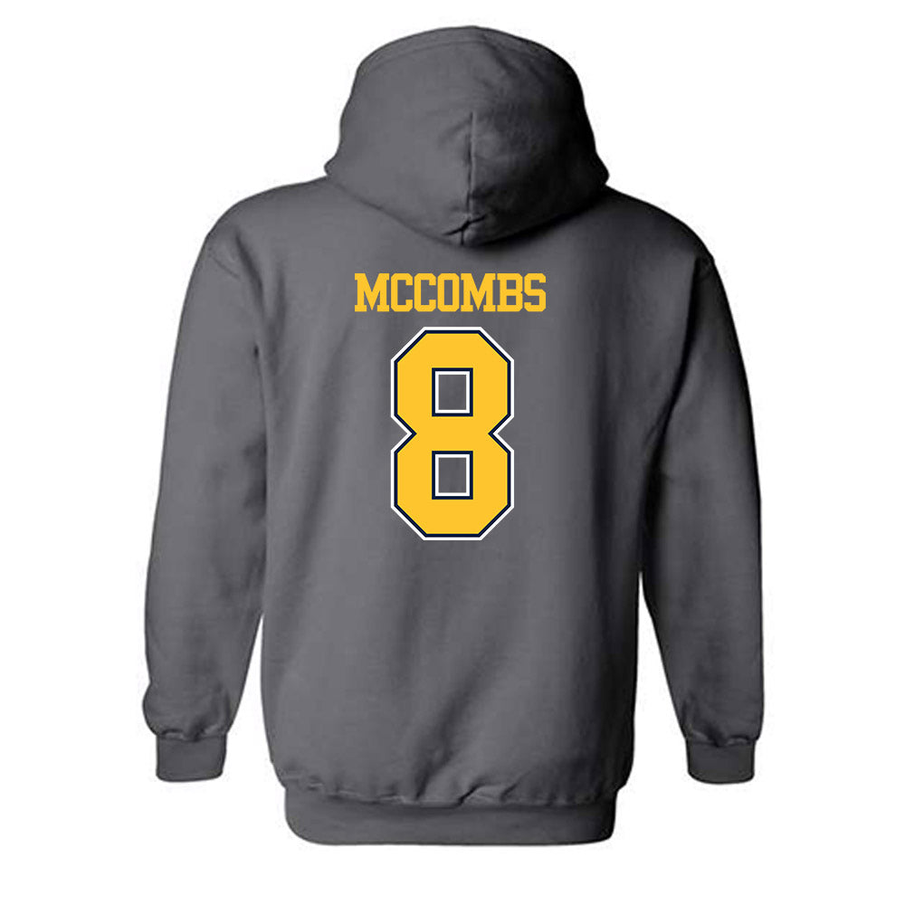 UCI - NCAA Baseball : Jacob McCombs - Classic Shersey Hooded Sweatshirt-1