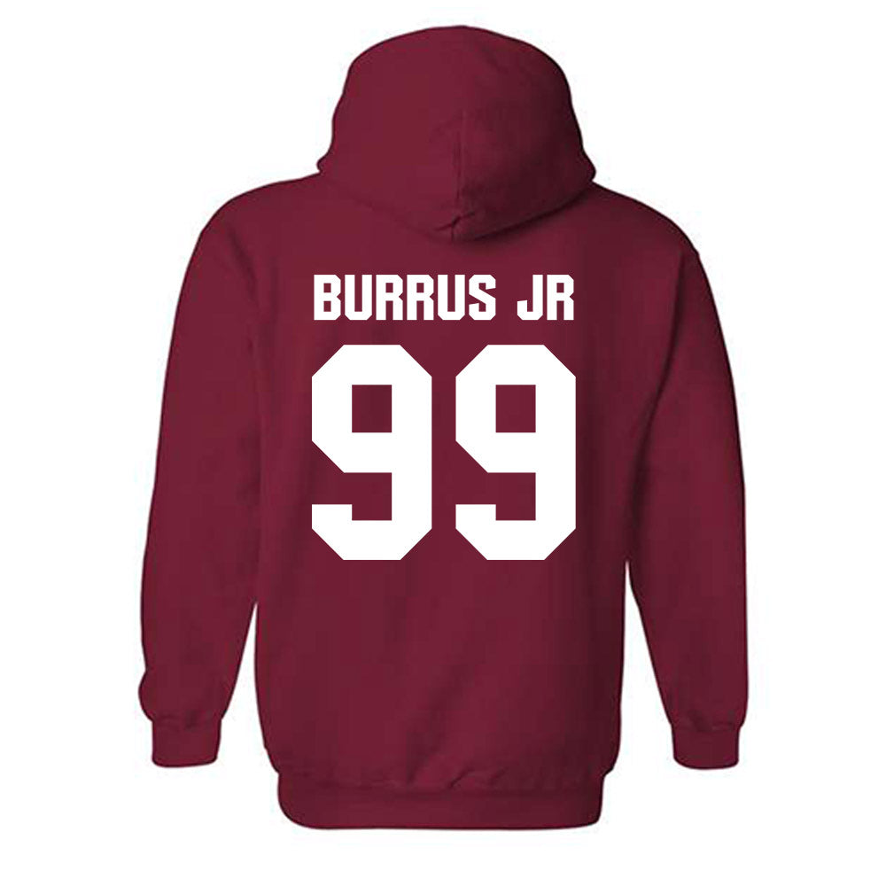 Indiana - NCAA Football : Tyrone Burrus Jr - Classic Shersey Hooded Sweatshirt-1