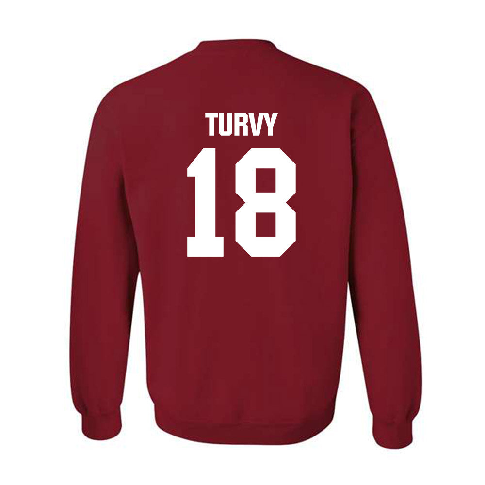 Indiana - NCAA Football : Andrew Turvy - Classic Shersey Crewneck Sweatshirt-1
