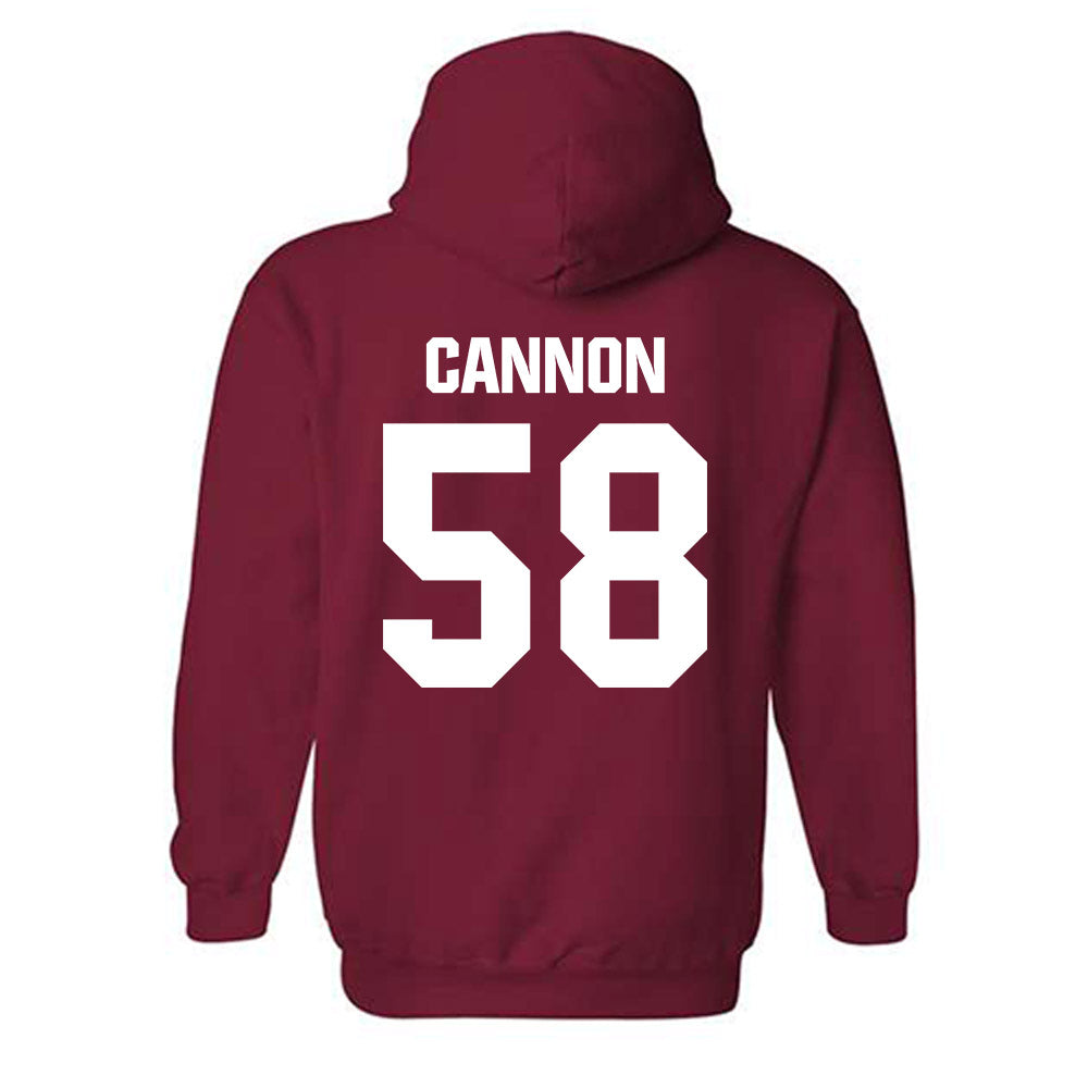 Indiana - NCAA Football : Aden Cannon - Classic Shersey Hooded Sweatshirt-1