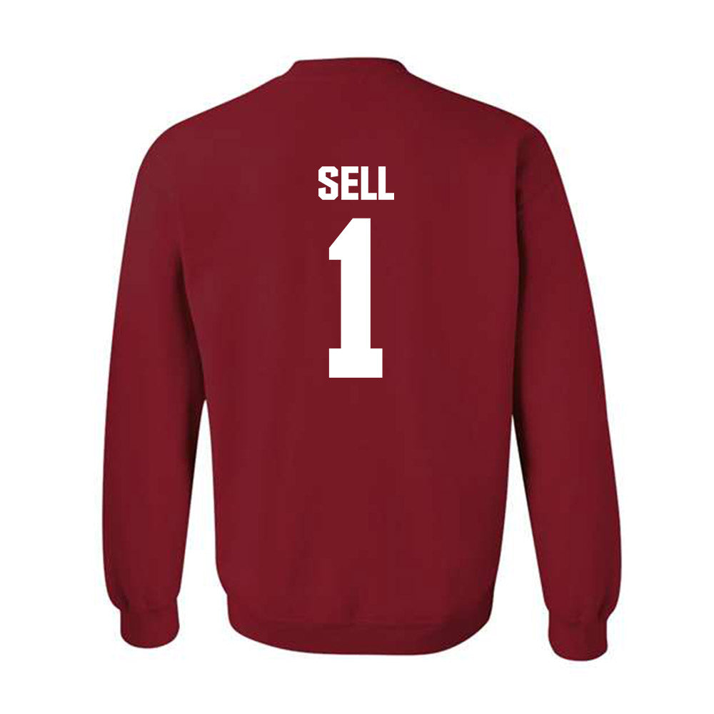 Indiana - NCAA Women's Volleyball : Madilyn Sell - Classic Shersey Crewneck Sweatshirt-1