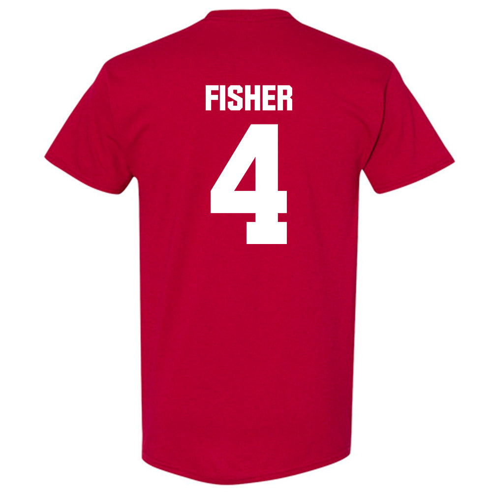 Indiana - NCAA Football : Aiden Fisher - Classic Shersey T-Shirt-1