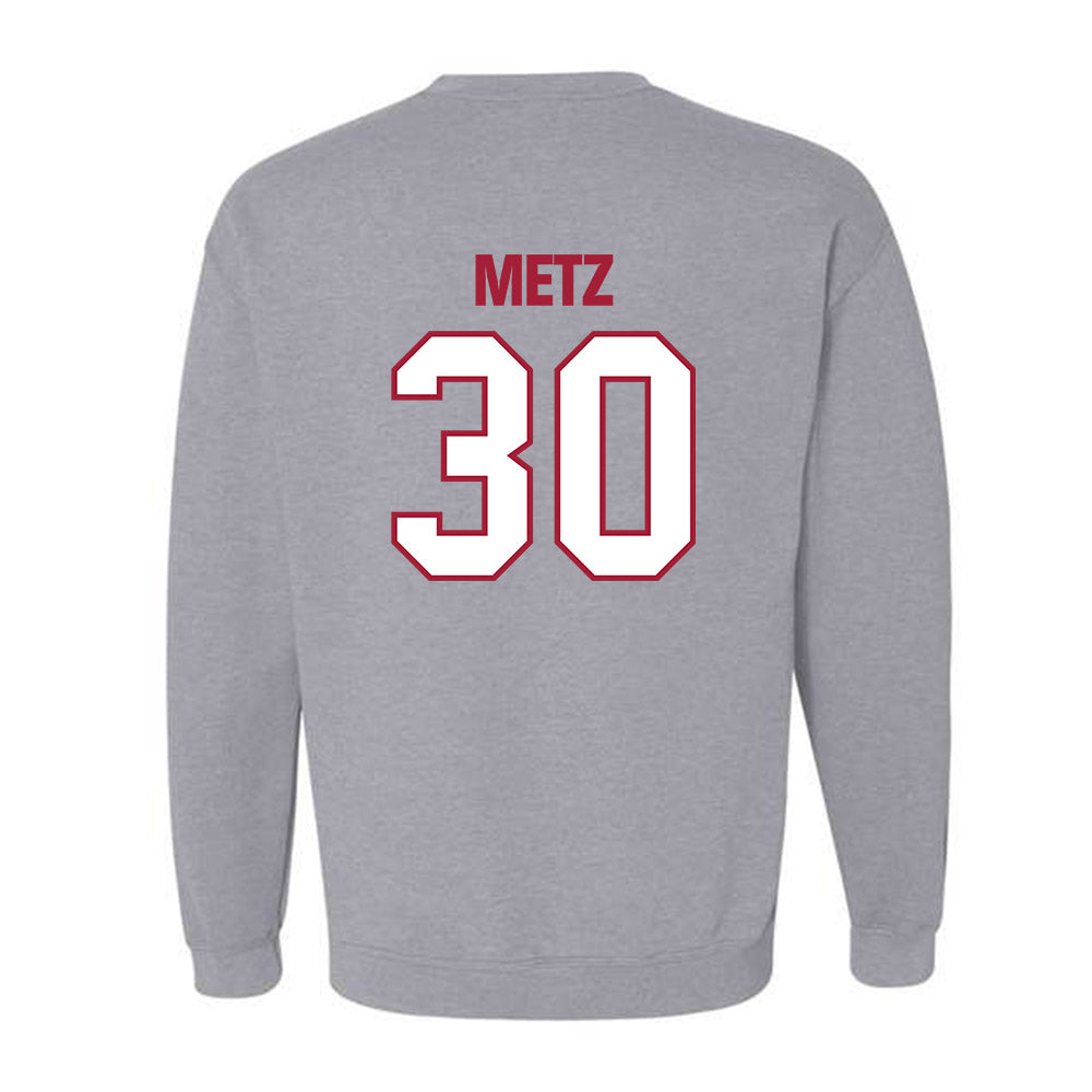 Indiana - NCAA Baseball : Blane Metz - Classic Shersey Crewneck Sweatshirt-1