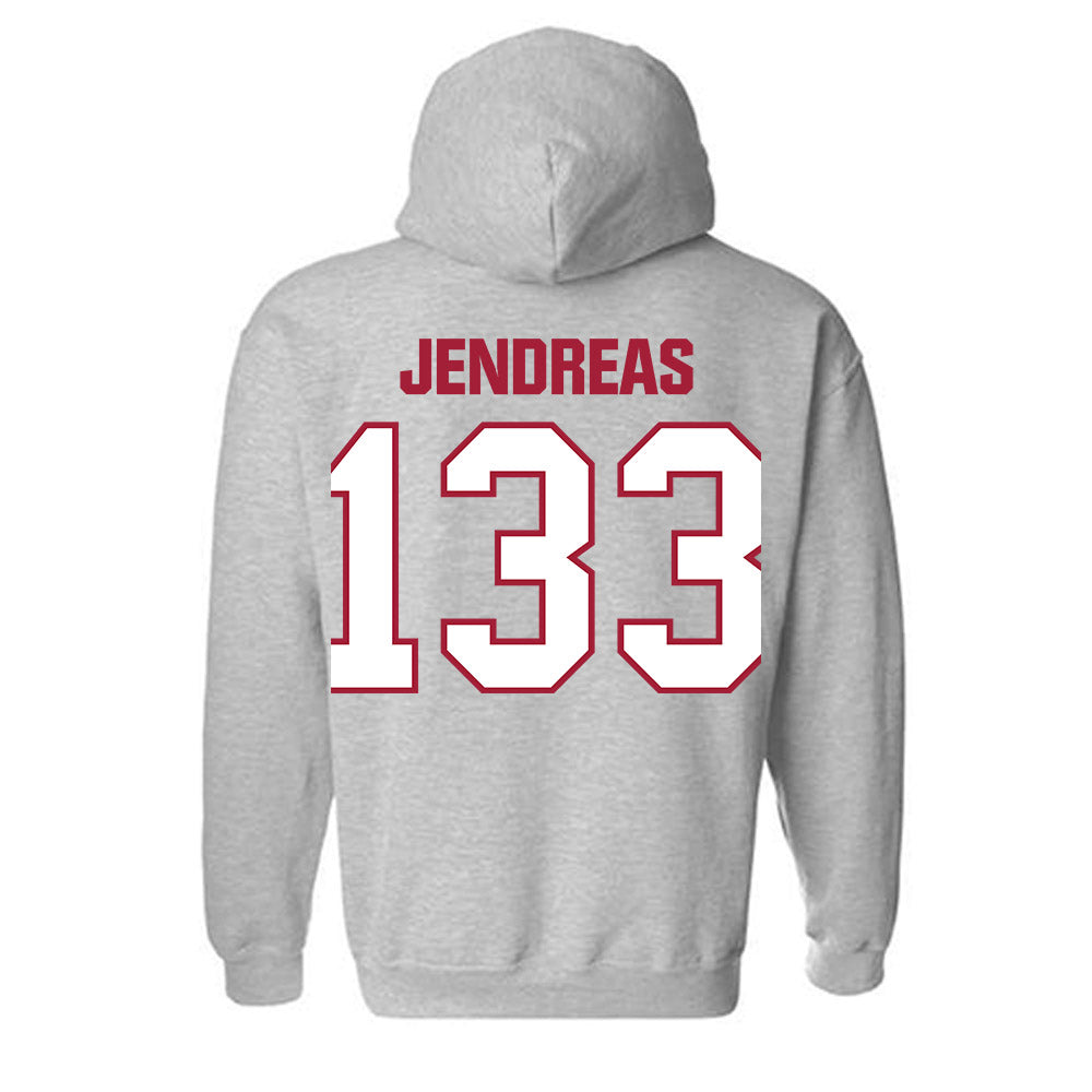 Indiana - NCAA Wrestling : Gavin Jendreas - Classic Shersey Hooded Sweatshirt-1