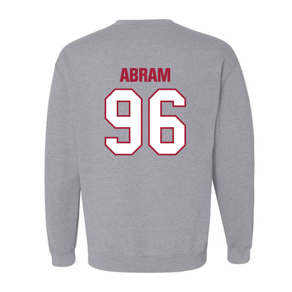 Indiana - NCAA Football : Triston Abram - Classic Shersey Crewneck Sweatshirt-1