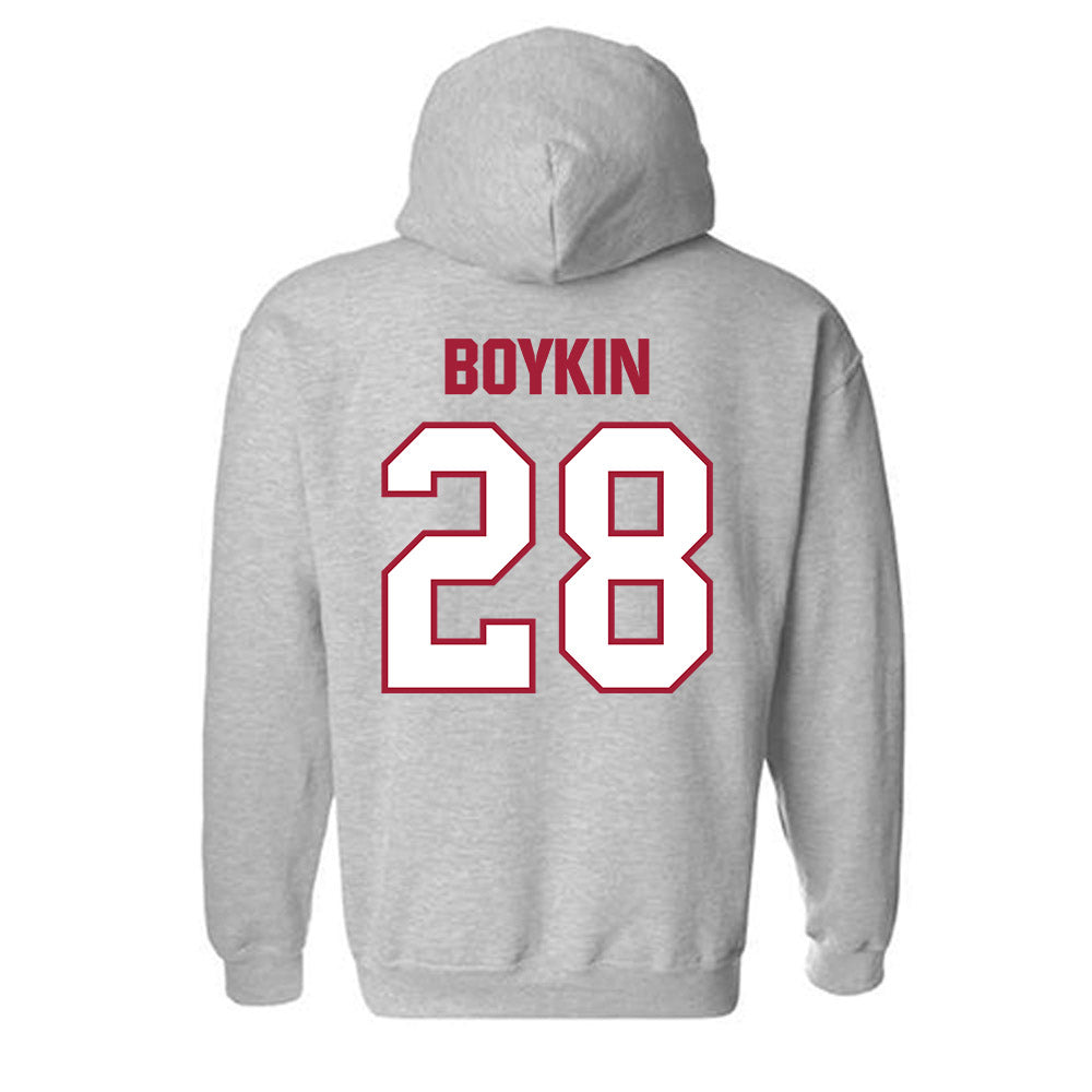 Indiana - NCAA Football : Jaz Boykin - Classic Shersey Hooded Sweatshirt-1