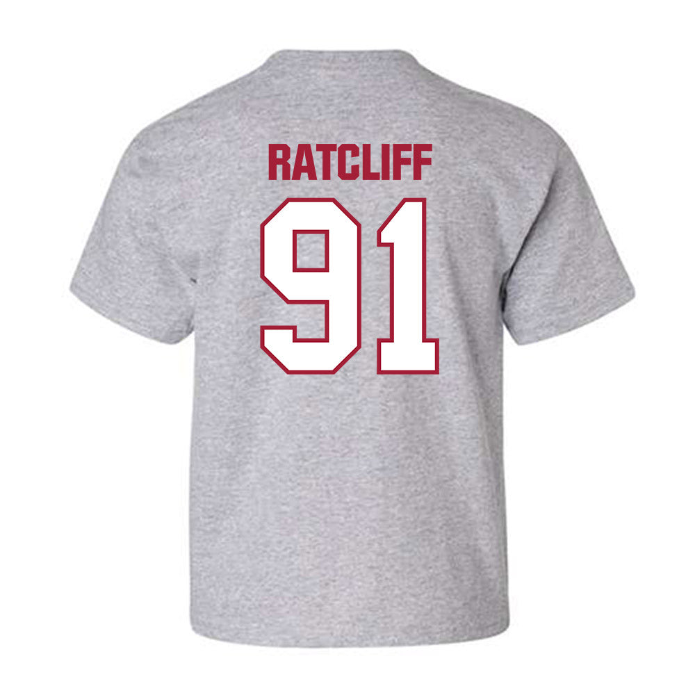 Indiana - NCAA Football : Dominique Ratcliff - Classic Shersey Youth T-Shirt-1