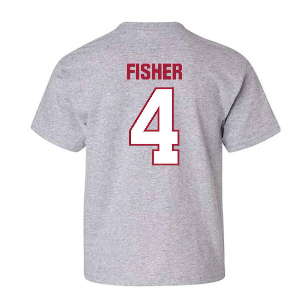 Indiana - NCAA Football : Aiden Fisher - Classic Shersey Youth T-Shirt-1