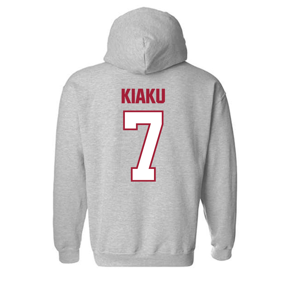 Indiana - NCAA Women's Basketball : Jerni Kiaku - Classic Shersey Hooded Sweatshirt-1