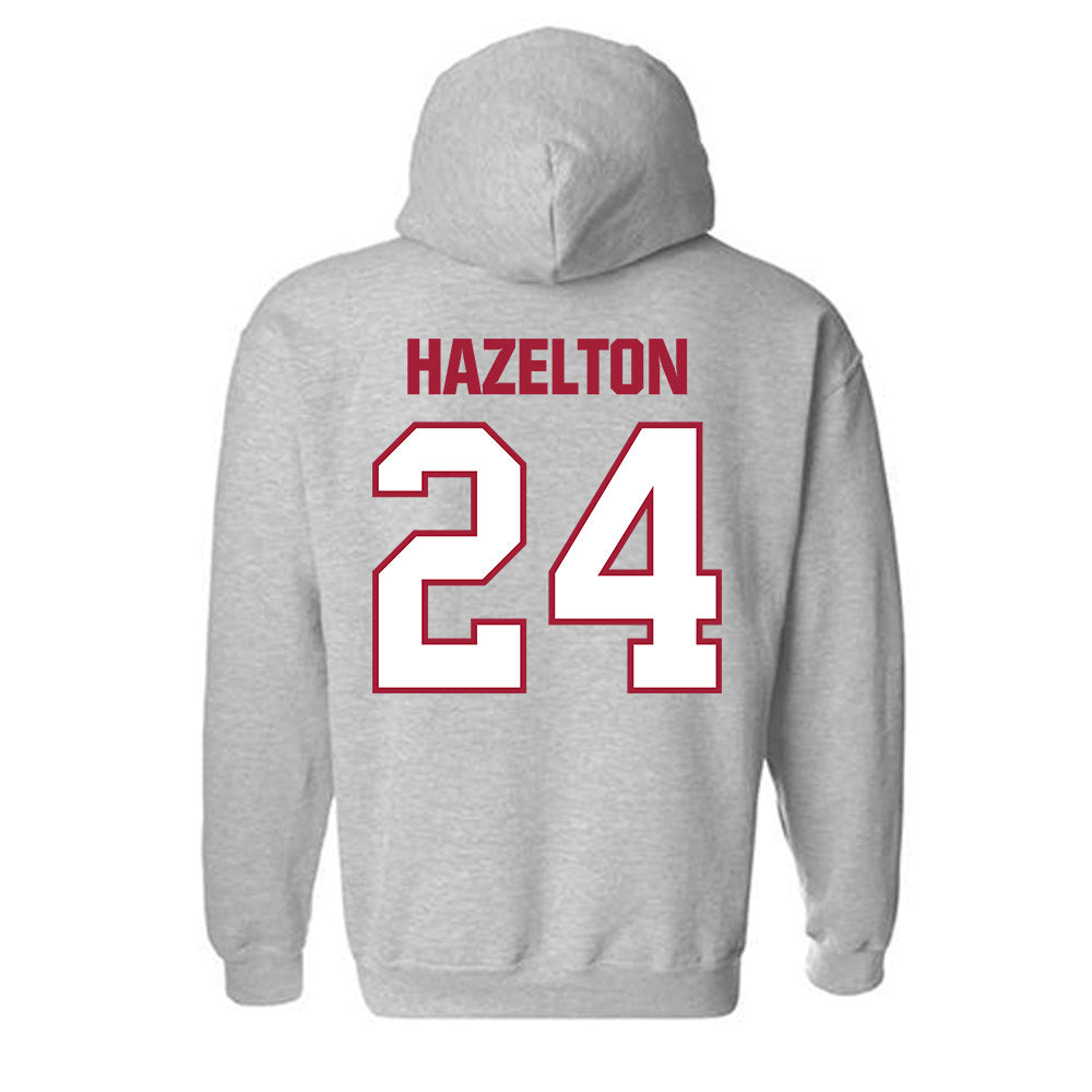Indiana - NCAA Women's Volleyball : Reese Hazelton - Classic Shersey Hooded Sweatshirt-1