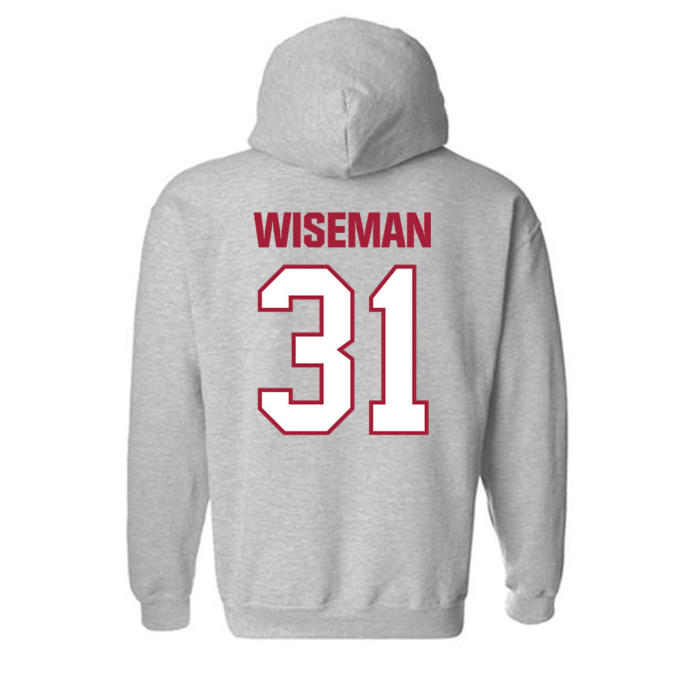 Indiana - NCAA Women's Basketball : Faith Wiseman - Classic Shersey Hooded Sweatshirt-1