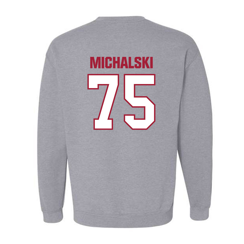 Indiana - NCAA Football : Zenuae Michalski - Classic Shersey Crewneck Sweatshirt-1