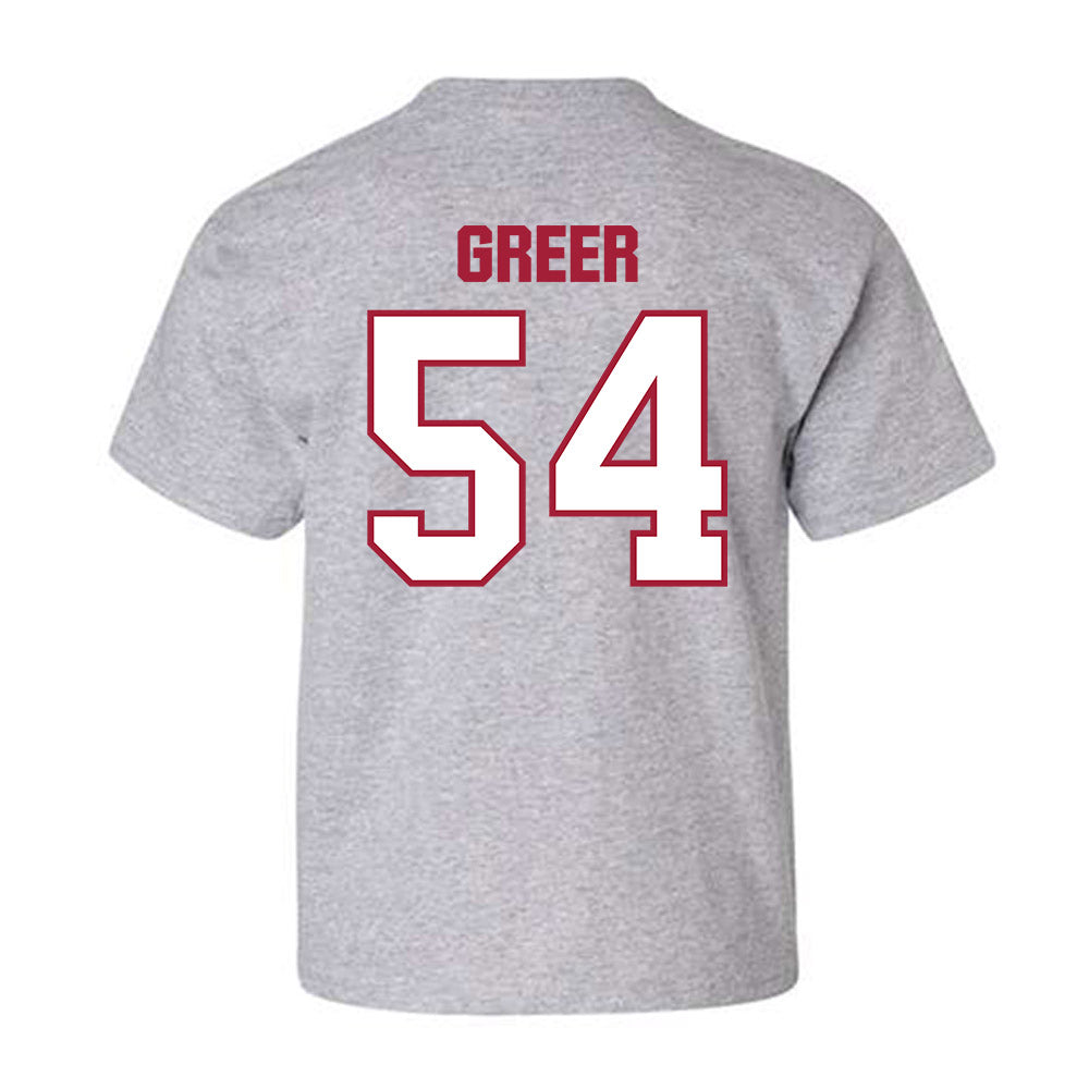 Indiana - NCAA Football : Jack Greer - Classic Shersey Youth T-Shirt-1