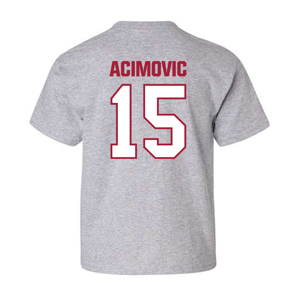 Indiana - NCAA Men's Basketball : Andrej Acimovic - Classic Shersey Youth T-Shirt-1