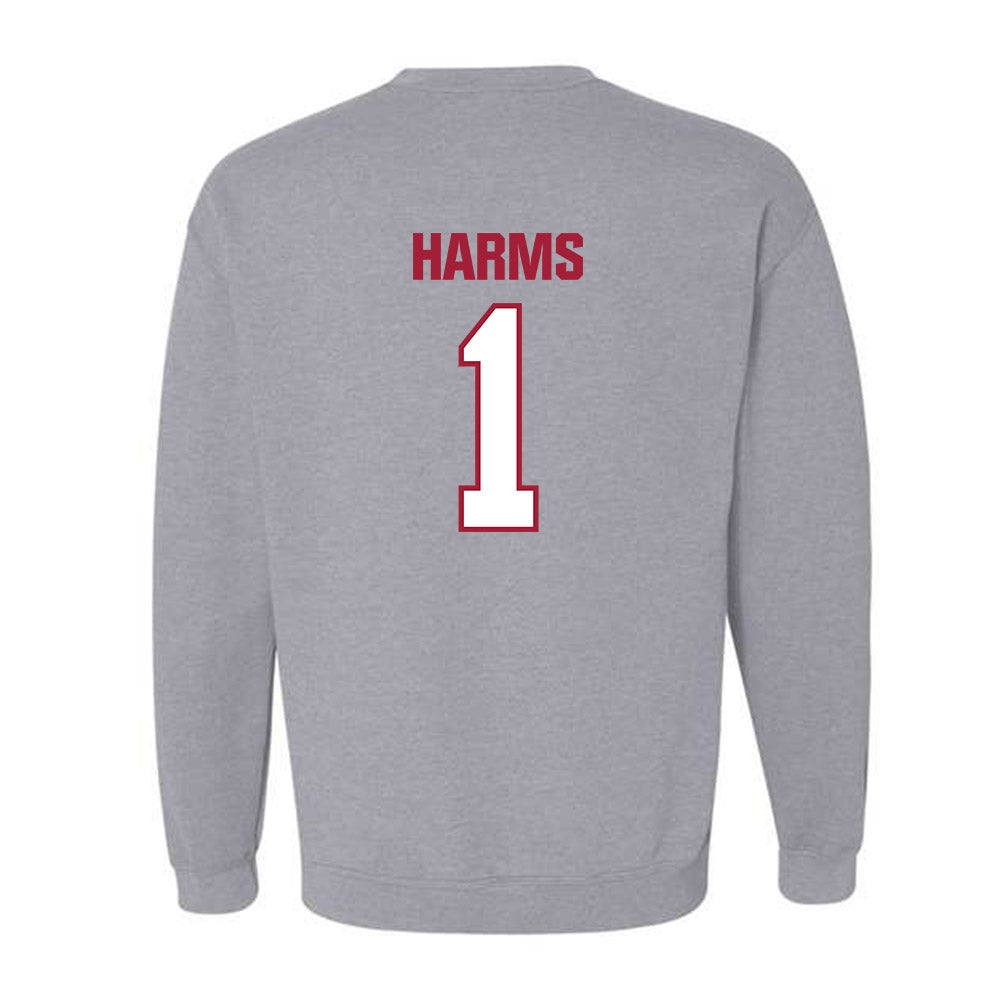 Indiana - NCAA Men's Soccer : JT Harms - Classic Shersey Crewneck Sweatshirt-1