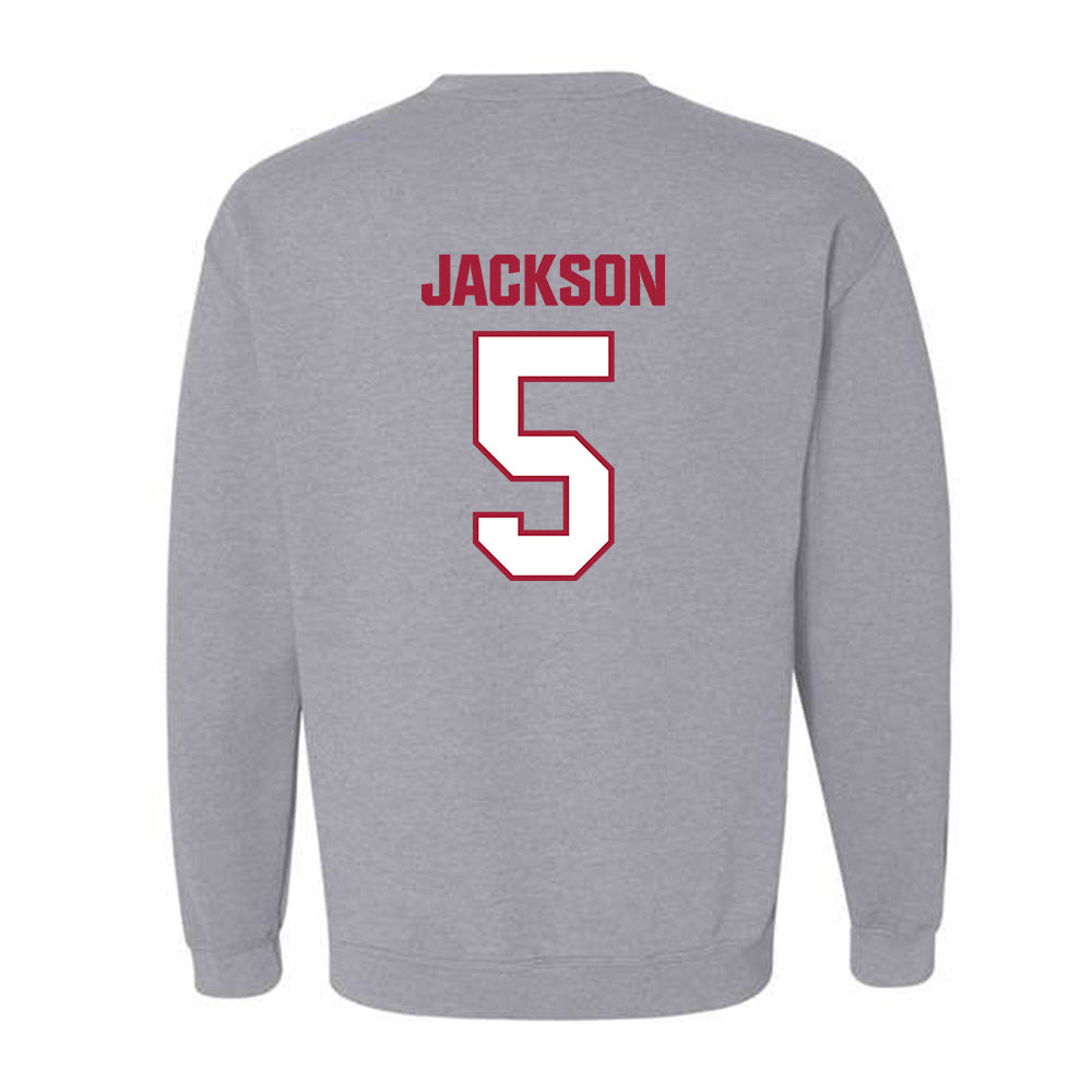 Indiana - NCAA Women's Volleyball : Audrey Jackson - Classic Shersey Crewneck Sweatshirt-1