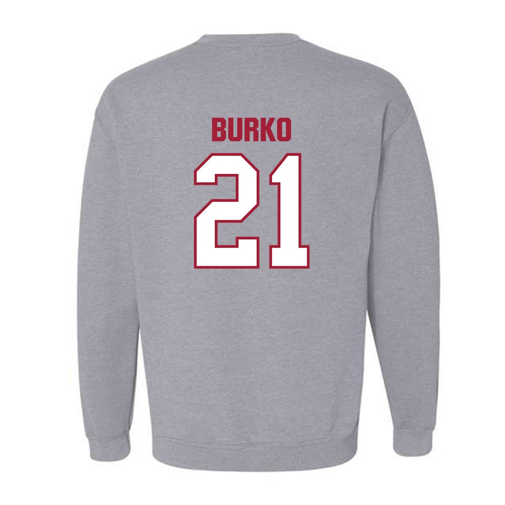 Indiana - NCAA Softball : Sydni Burko - Classic Shersey Crewneck Sweatshirt-1