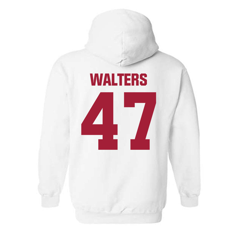 Indiana - NCAA Football : Finn Walters - Classic Shersey Hooded Sweatshirt-1