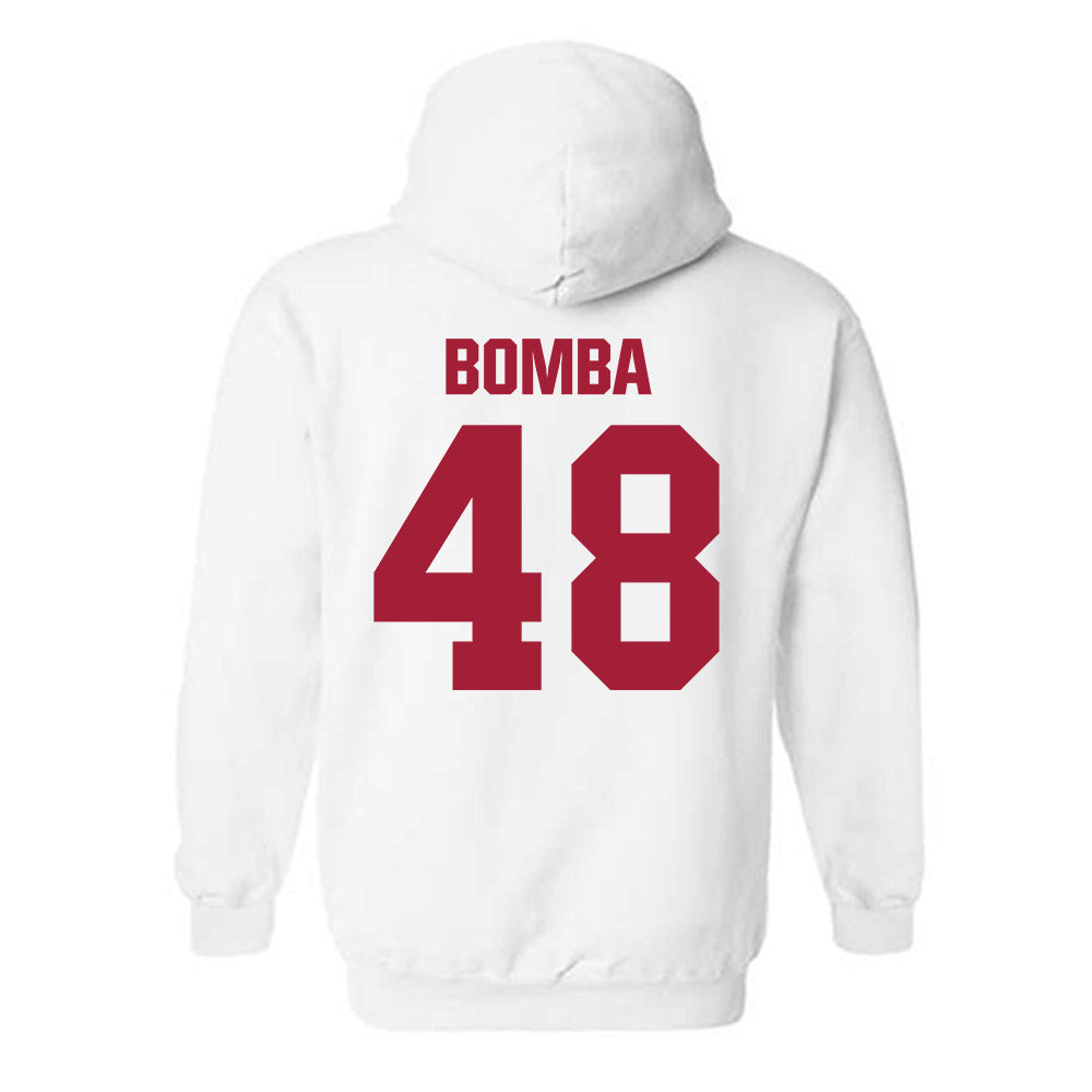 Indiana - NCAA Football : James Bomba - Classic Shersey Hooded Sweatshirt-1