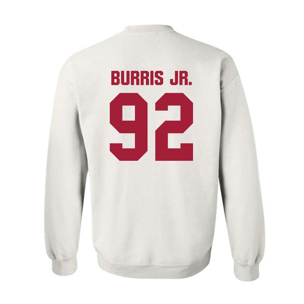 Indiana - NCAA Football : Marcus Burris Jr. - Classic Shersey Crewneck Sweatshirt-1